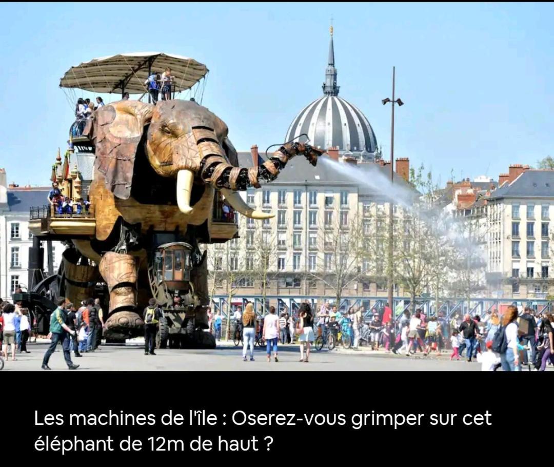 Felix Vue Erdre & Cite Des Congres / Gare Sud Apartman Nantes Kültér fotó