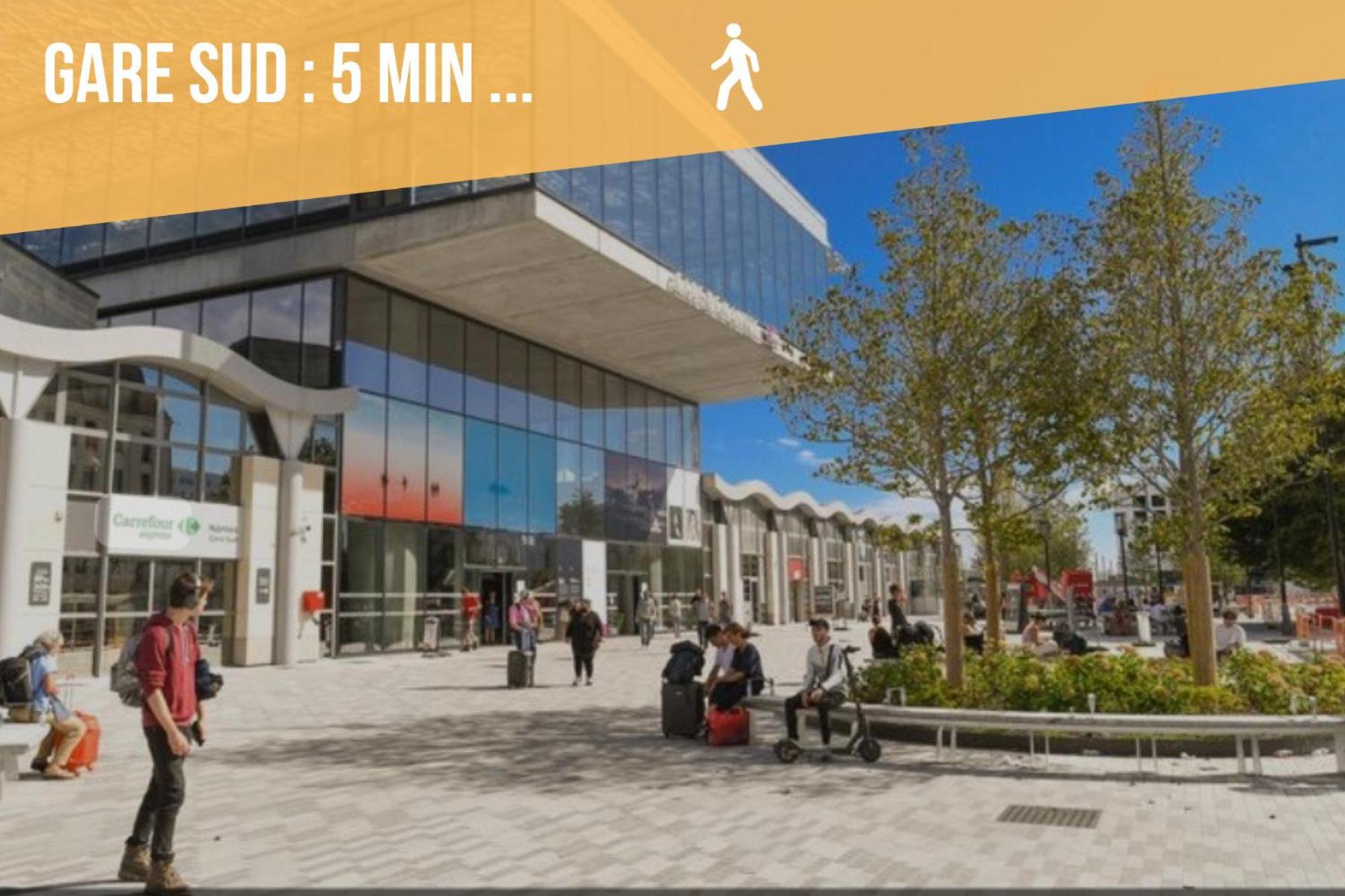 Felix Vue Erdre & Cite Des Congres / Gare Sud Apartman Nantes Kültér fotó